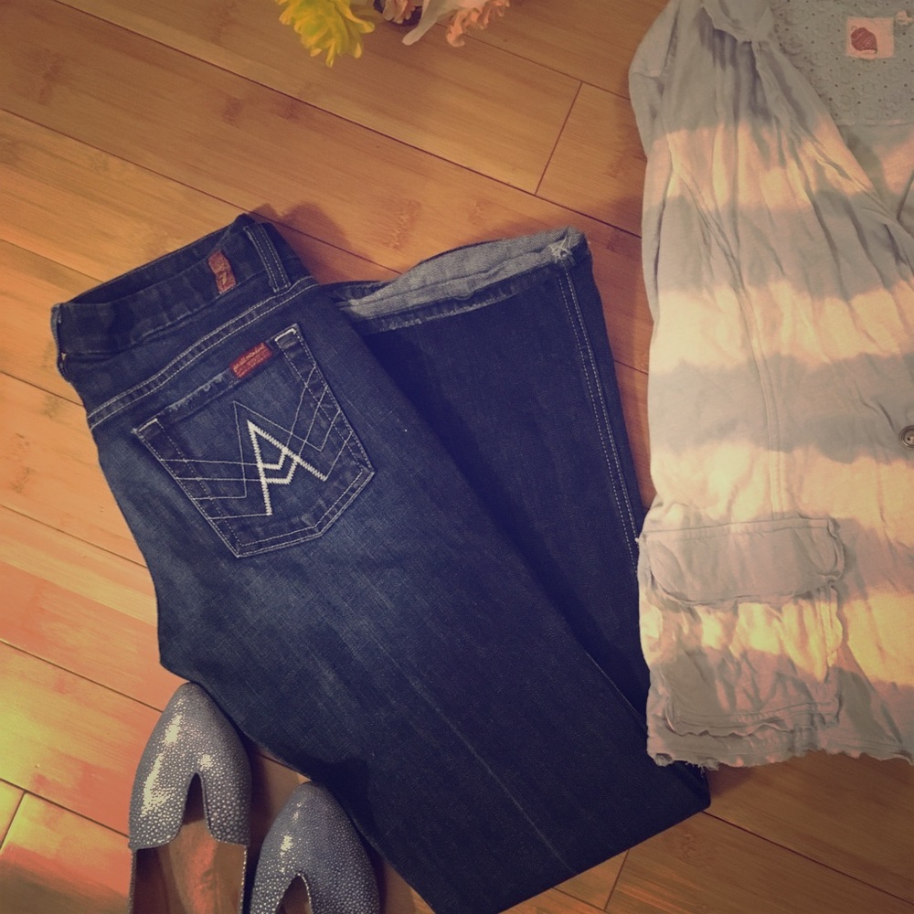 Seven For All Mankind Classic "A" Pocket Jeans